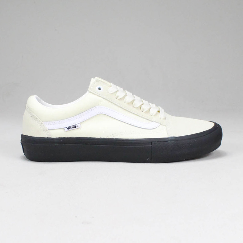 Vans Old Skool Classico Scarpe Da Ginnastica Pro bianco/nero taglie UK 6,7,8,9,10,11 | eBay
